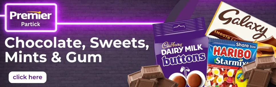 Chocolate, Sweets, Mints & Gum