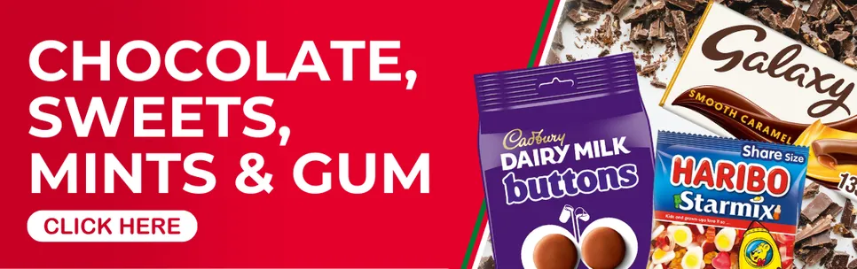 Chocolate, Sweets, Mints & Gum