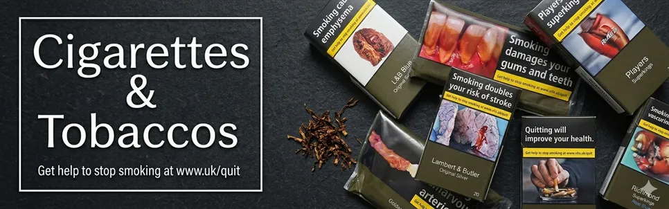 Cigarettes and tobaccos  new
