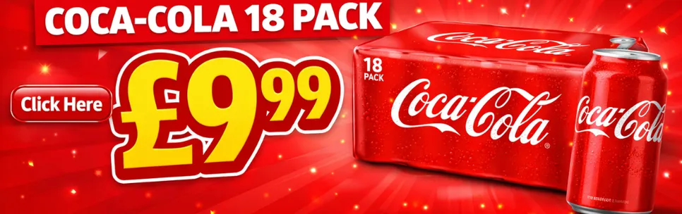 Coke 18 pack Special