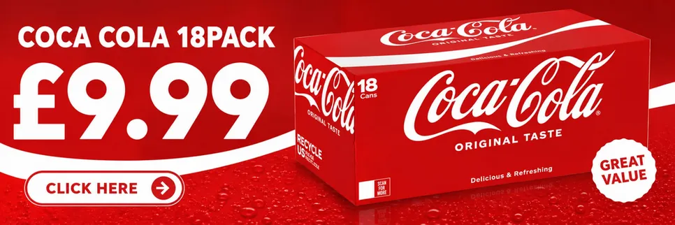 Coke Original 18x330ml Deal
