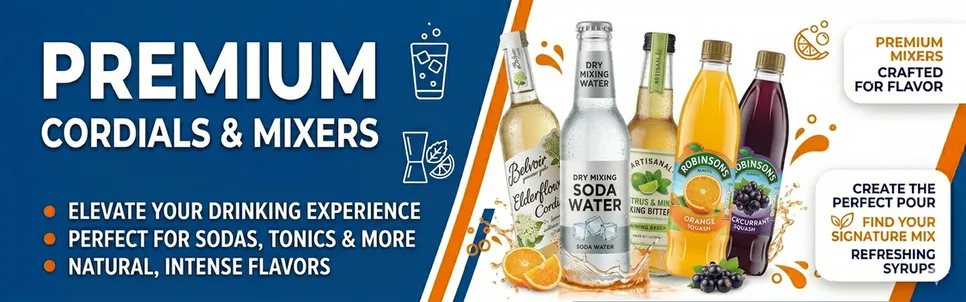 Cordial and mixer 