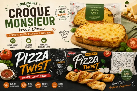 Croque Monsieur & Pizza Twists