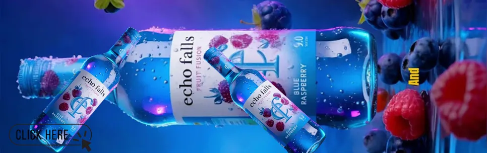 ECHO FALLS FRUITS BLUE RASPBERRY 9%