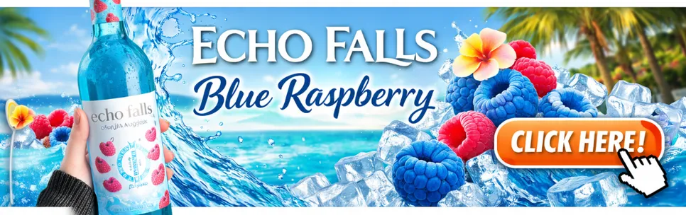 Echo Falls Blue Raspberry 9%