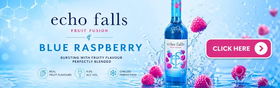 Echo Falls Blue Raspberry 9%