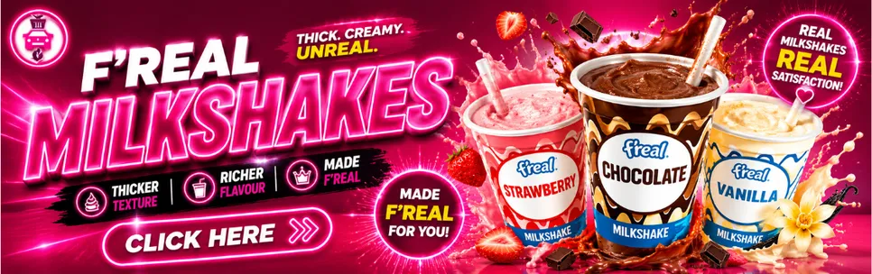 F'Real Milkshakes