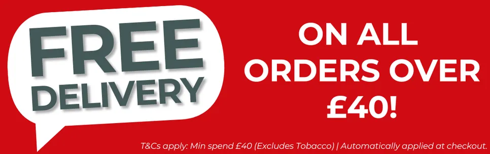 Free Delivery Over £40
