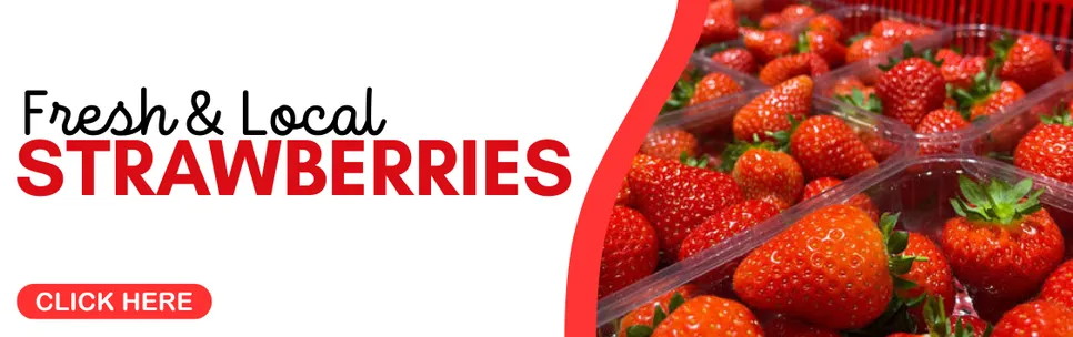 Fresh & Local Strawberries