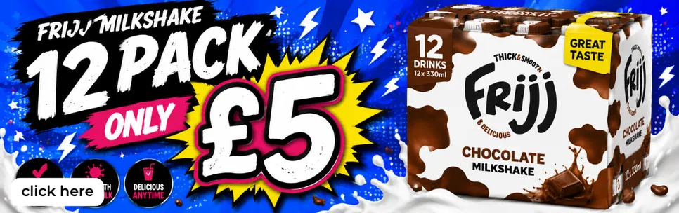Frijj 12pack only £5