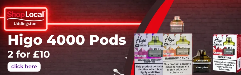 Higo 4000 Pods 2 for £10