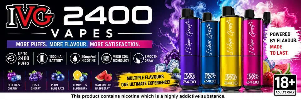 IVG 2400 4 IN 1 VAPE KITS