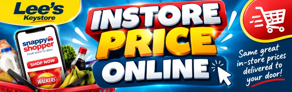 Instore prices online