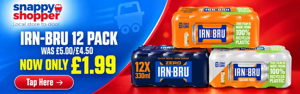 Irn Bru 12 Pack £1.99