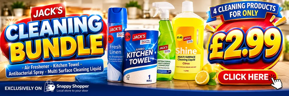 JACKS CLEANING BUNDLE £2.99