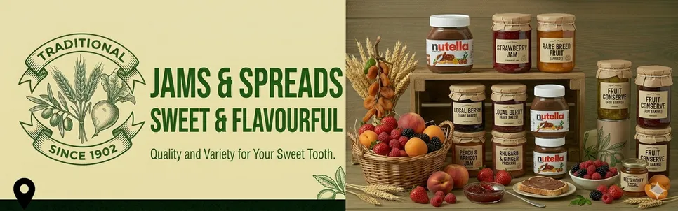 Jams and Spread new
