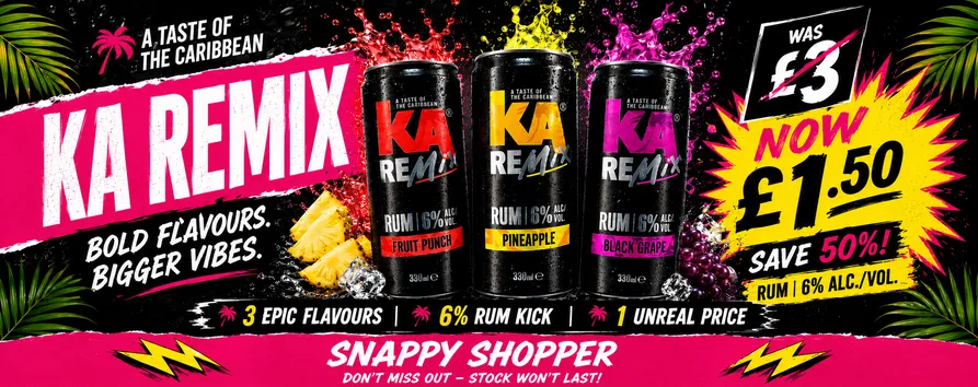 KA REMIX RUM 330ML CANS 