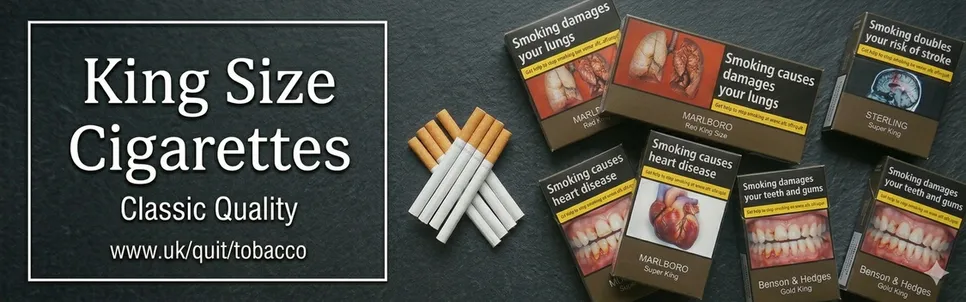 King size cigarettes