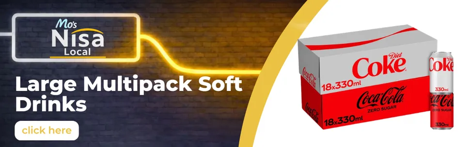 Large multipack soft drinks