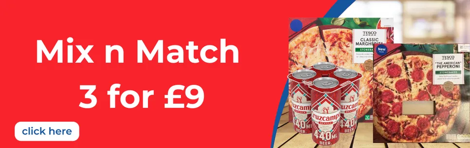 Mix n Match 3 for £9