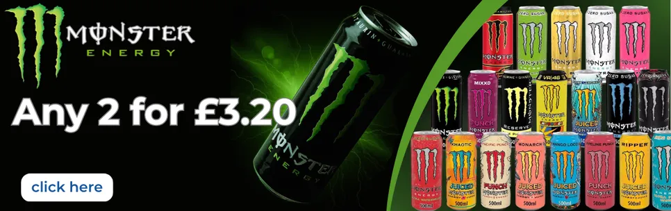Monster Energy 2 for £3.20