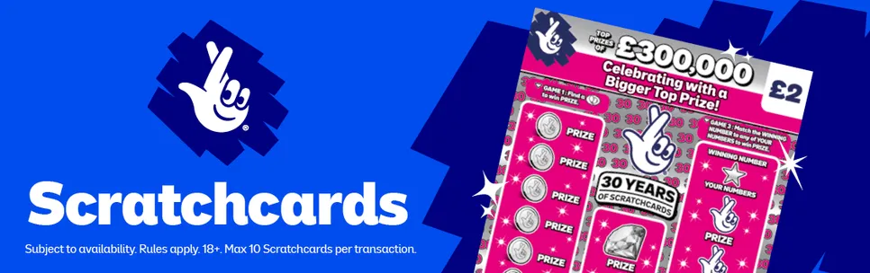 National Lottery Scratchcards