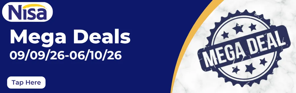 Nisa Mega Deals 09/09 - 06/10