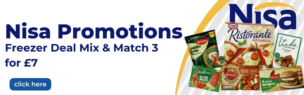 Nisa Promotions Freezer Deal 09/09/20206 - 06/10/2026