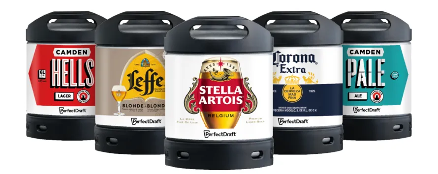  PERFECT DRAFT KEGS 6L