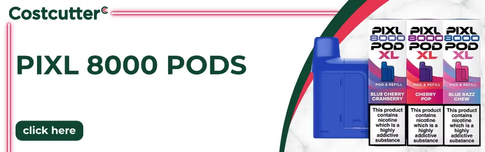 PIXL 8000 PUFF POD