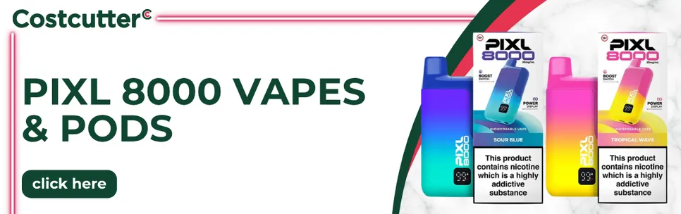 PIXL 8000 PUFF VAPE / POD