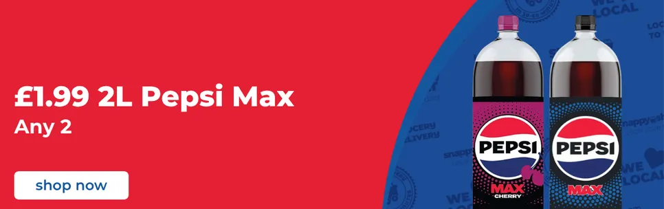 Pepsi Max 2 for £1.99