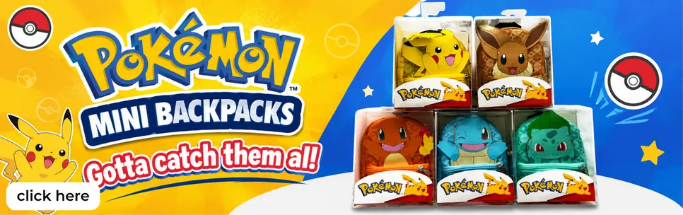Pokemon Mini Backpacks