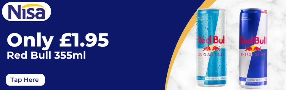 Red Bull 355ml £1.95