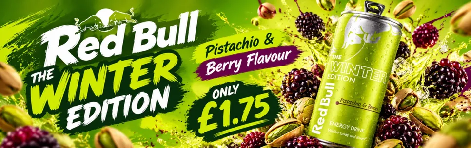 Red Bull The Winter Edition Pistachio & Berries