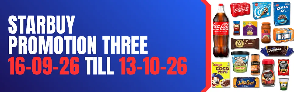 STARBUY PROMOTION THREE