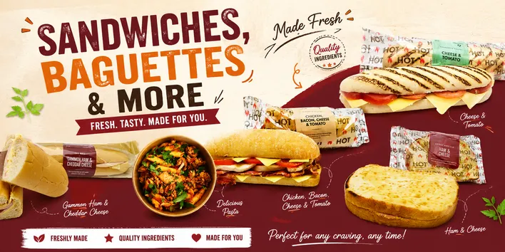 Sandwiches, Baguettes & More