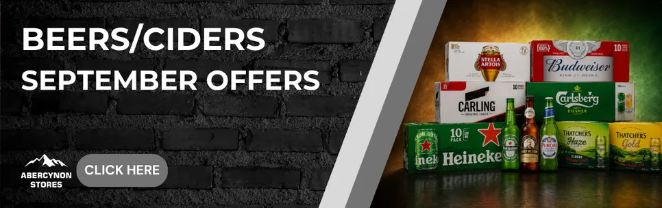 September Offers Beers Ciders