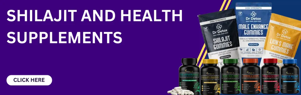 Shilajit and Health Supplements