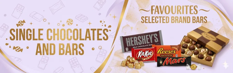 Single Chocolate Bars & Bags