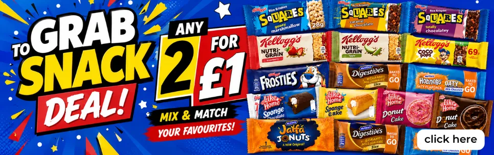 Snack Deal 2 for £1