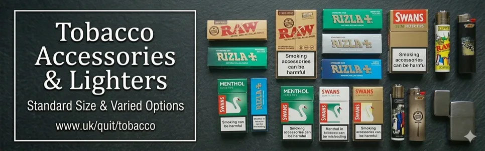 Tobacco accessories and lighter 