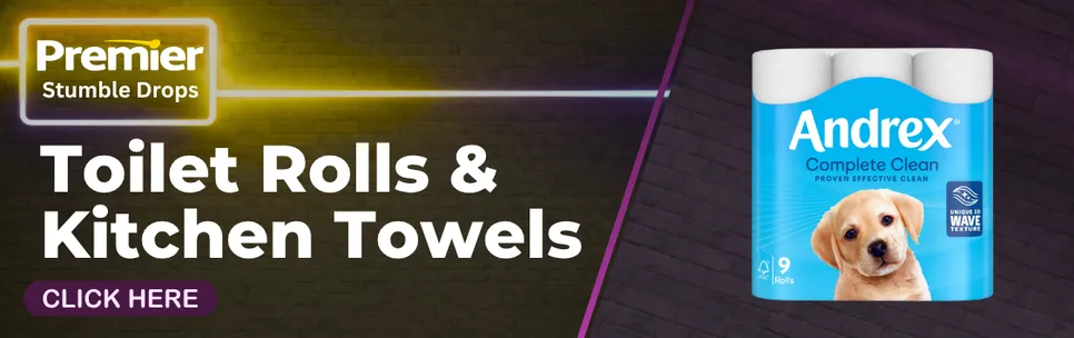 Toilet Rolls, Kitchen Towels & Tissues