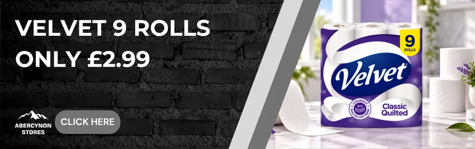Velvet 9 rolls only 2.99