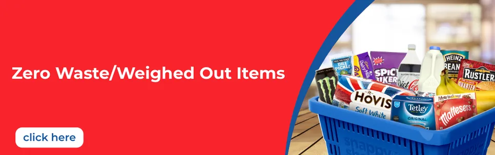 Zero Waste/Weighed Out Items