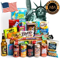 American sweets & drinks category