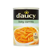 Tins of vegetable category