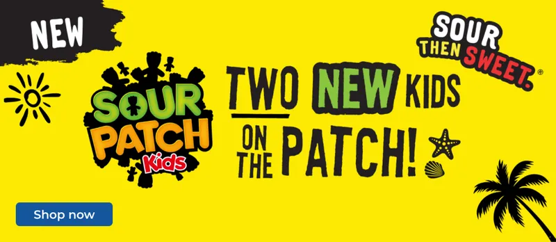 Sour Patch Kids Peach & Tropical