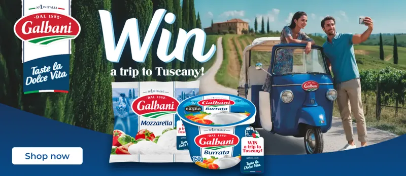 Win a Trip with Galbani Cheese