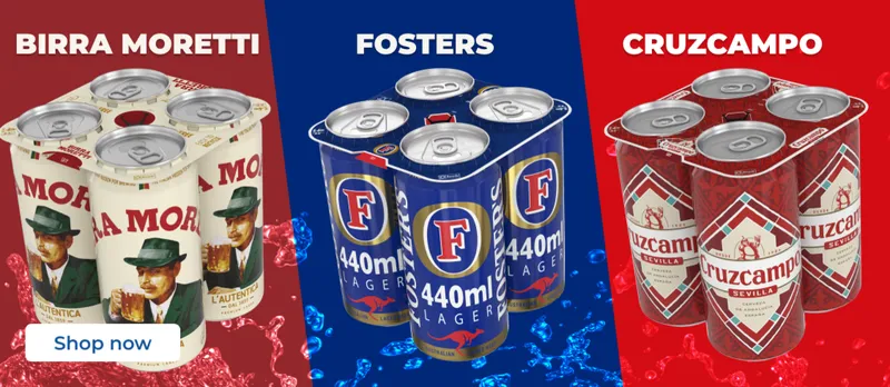 Birra Moretti, Fosters & Cruzcampo Category
